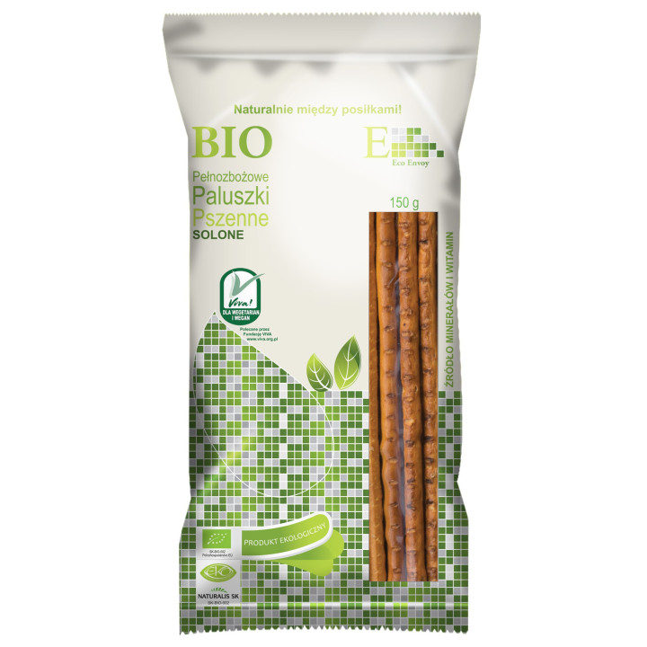 Paluszki Solone BIO 150 g - Envoy - Ekochatka