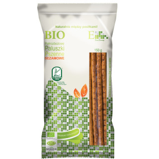 Paluszki Pełnoziarniste z Sezamem BIO 150 g - Envoy - Ekochatka