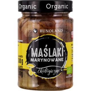 Maślaki Marynowane BIO 300 g - Runoland - Ekochatka
