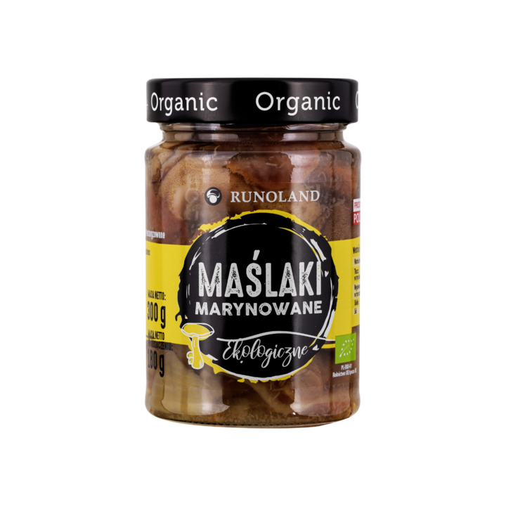 Maślaki Marynowane BIO 300 g - Runoland - Ekochatka