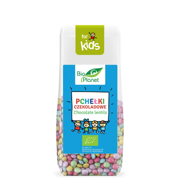 Pchełki Czekoladowe BIO 100 g - Bio Planet For Kids - Ekochatka