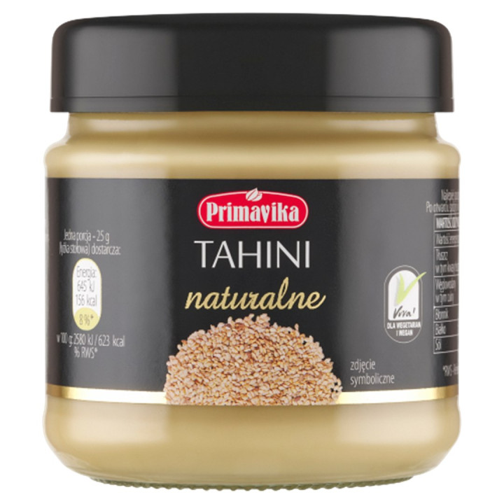 Tahini Pasta Sezamowa 185 g - Primavika - Ekochatka