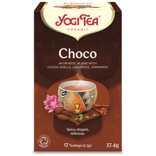 Herbatka Czekoladowa z Kakao BIO 37,4 g - Yogi Tea - Ekochatka