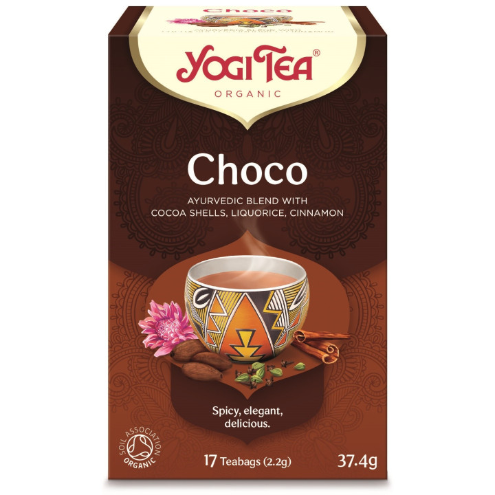 Herbatka Czekoladowa z Kakao BIO 37,4 g - Yogi Tea - Ekochatka