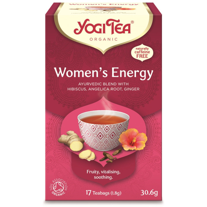 Herbatka Dla Kobiet Energia BIO 30,6 g - Yogi Tea - Ekochatka