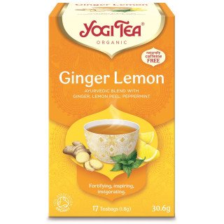Herbatka Imbirowo-Cytrynowa BIO 17 Torebek 30,6 g - Yogi Tea - Ekochat