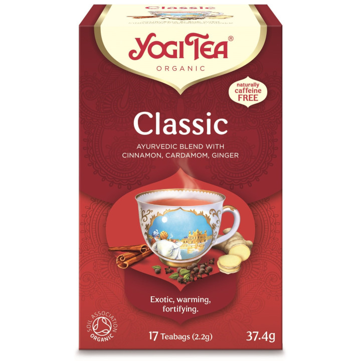 Herbatka Klasyczna z Cynamonem BIO 17 Torebek 37,4 g - Yogi Tea - Ekoc