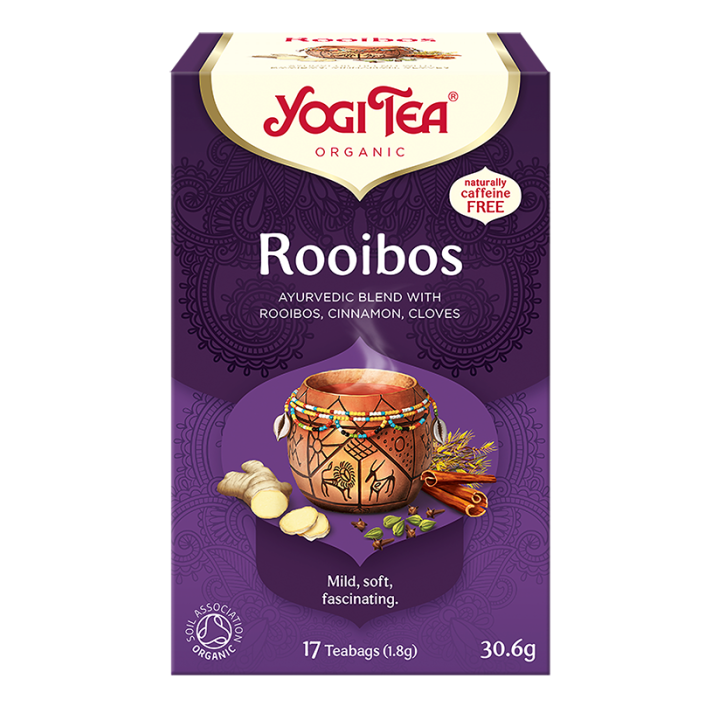 Herbatka Rooibos z Cynamonem i Goździkami BIO 17 x 1,8 g - Yogi Tea - 