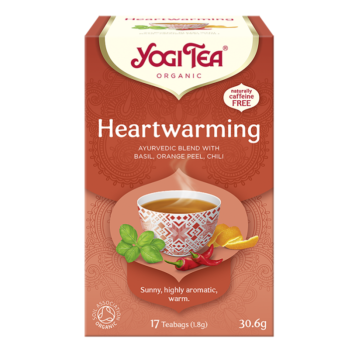 Herbatka Radość Życia z Bazylią i Pomarańczą BIO 17 x 1,8 g - Yogi Tea