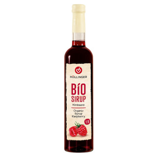Syrop Malinowy BIO 500 ml - Hollinger - Ekochatka