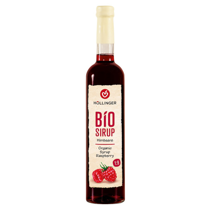 Syrop Malinowy BIO 500 ml - Hollinger - Ekochatka