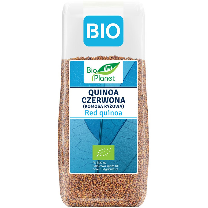 Quinoa Czerwona Komosa Ryżowa BIO 250 g - Bio Planet - Ekochatka