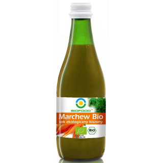 Sok z Marchwi Kiszonej NFC Bezglutenowy BIO 300 ml - Biofood - Ekochat