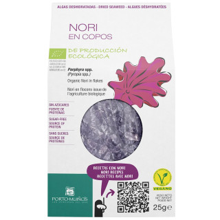 Nori Płatki - Algi Morskie Suszone BIO 25 g - Porto Muinos - Ekochatka
