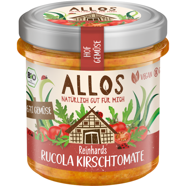 Pasta Warzywna z Pomidorami Cherry i Rukolą Bezglutenowa BIO 135 g - A