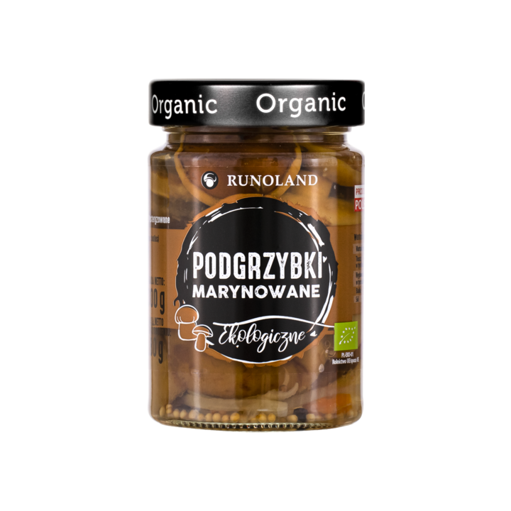 Podgrzybek Marynowany BIO 300 g (180 g) - Runoland - Ekochatka