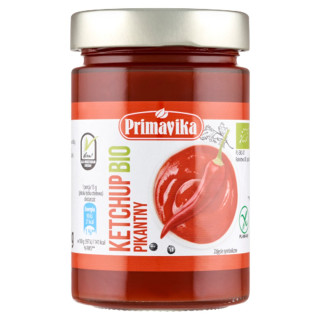 Ketchup Pikantny Bezglutenowy BIO 315 g - Primavika - Ekochatka