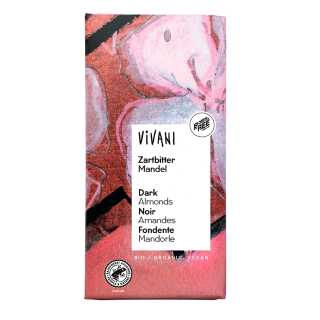 Czekolada Gorzka z Migdałami 55% BIO 100 g - Vivani - Ekochatka