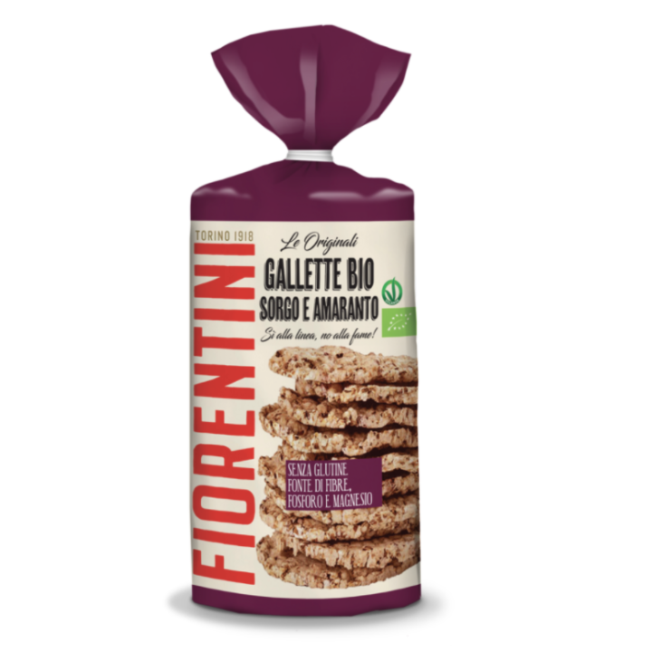 Wafle z Sorgo i Amarantusa Bezglutenowe BIO 120 g - Fiorentini - Ekoch