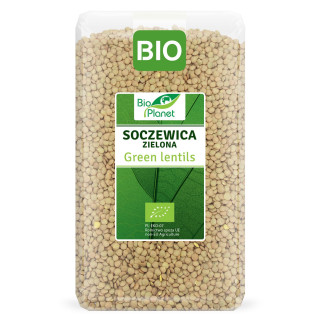 Soczewica Zielona BIO 1 kg - Bio Planet - Ekochatka