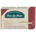Filety z Makreli w Sosie Pomidorowym BIO 120 g - Pan do Mar