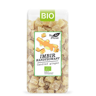 Imbir Kandyzowany BIO 400 g - Bio Planet - Ekochatka