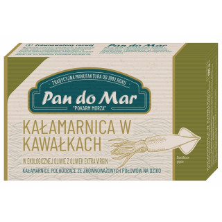Kalamarnica Humboldta w Oliwie z Oliwek Extra Virgin BIO 120 g - Pan d