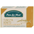 Tunczyk Bonito w Oleju Slonecznikowym BIO 120 g - Pan do Mar
