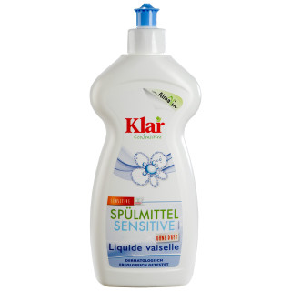 Płyn do Mycia Naczyń Sensitive Bezzapachowy ECO 500 ml - Klar - Ekocha