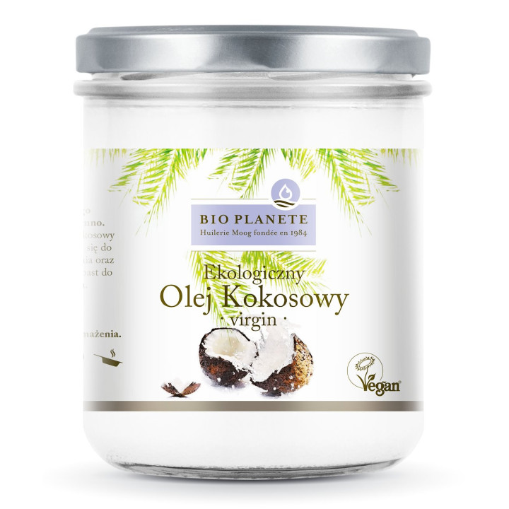 Olej Kokosowy Virgin BIO 400 ml - Bio Planete - Ekochatka