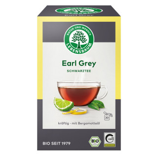 Herbata Czarna Earl Grey BIO 20 x 2 g - Lebensbaum - Ekochatka
