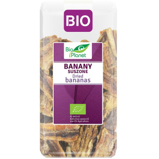 Banany Suszone BIO 150 g - Bio Planet - Ekochatka