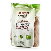 Cukier Trzcinowy Mascobado Bezglutenowy BIO 500 g - Alternativa3