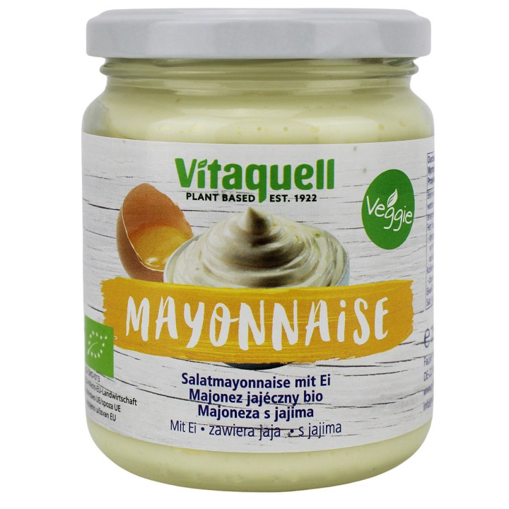 Majonez Jajeczny BIO 250 ml - Vitaquell - Ekochatka