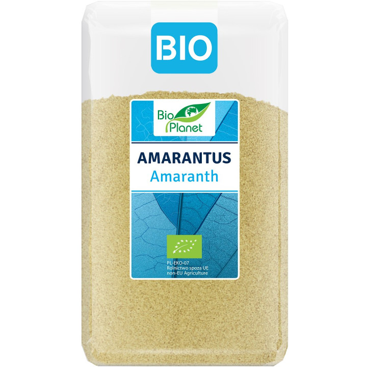 Amarantus Ziarno BIO 1 kg - Bio Planet - Ekochatka