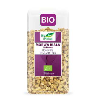 Morwa Biała Suszona BIO 250 g - Bio Planet - Ekochatka