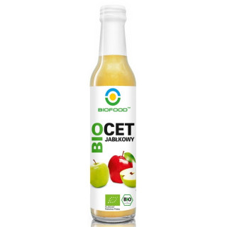 Ocet Jabłkowy Niefiltrowany 5% BIO 250 ml - Biofood - Ekochatka