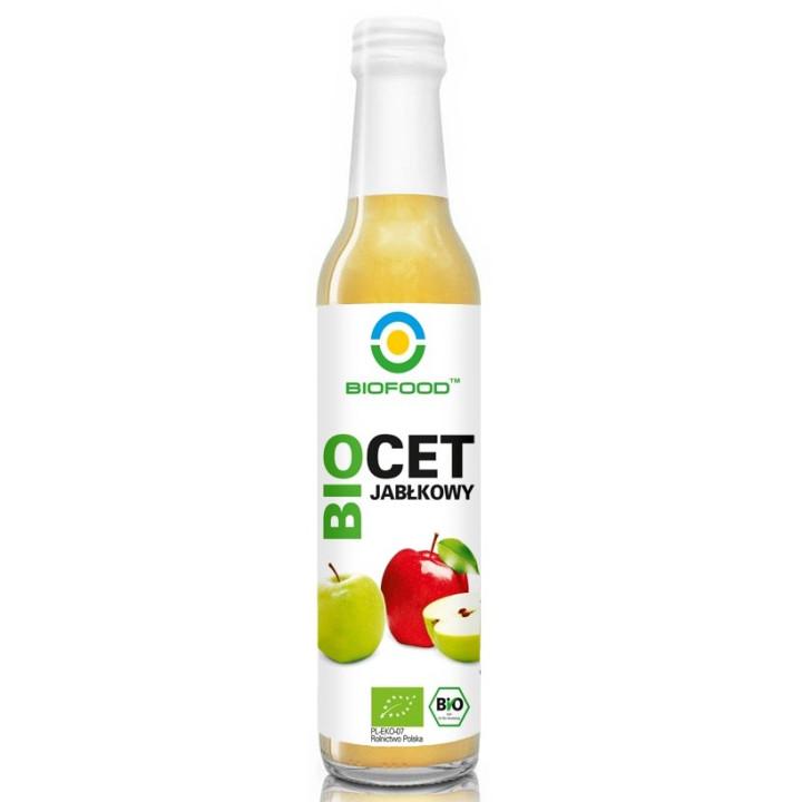 Ocet Jabłkowy Niefiltrowany 5% BIO 250 ml - Biofood - Ekochatka