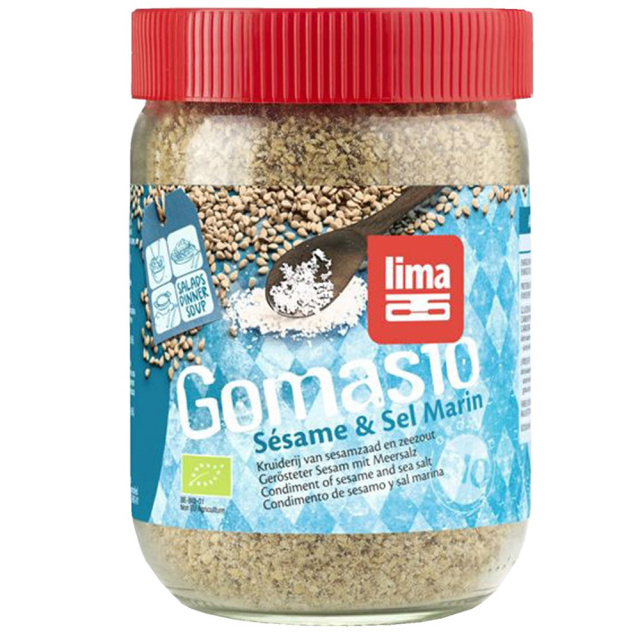 Gomasio Sól Sezamowa BIO 225 g - Lima - Ekochatka