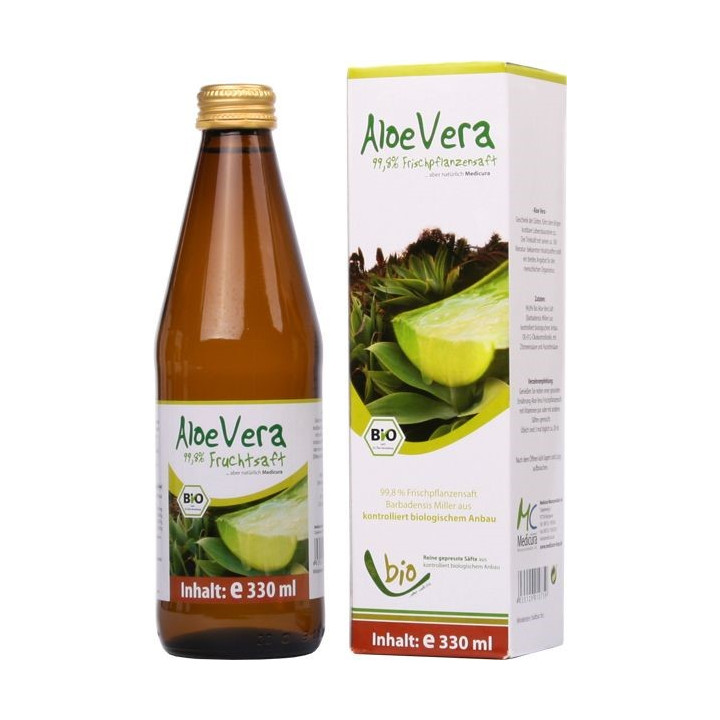 Sok z Aloesu Aloe Vera NFC BIO 330 ml - Medicura - Ekochatka