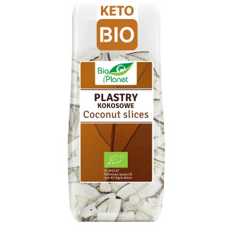 Plastry Kokosowe BIO 100 g - Bio Planet - Ekochatka