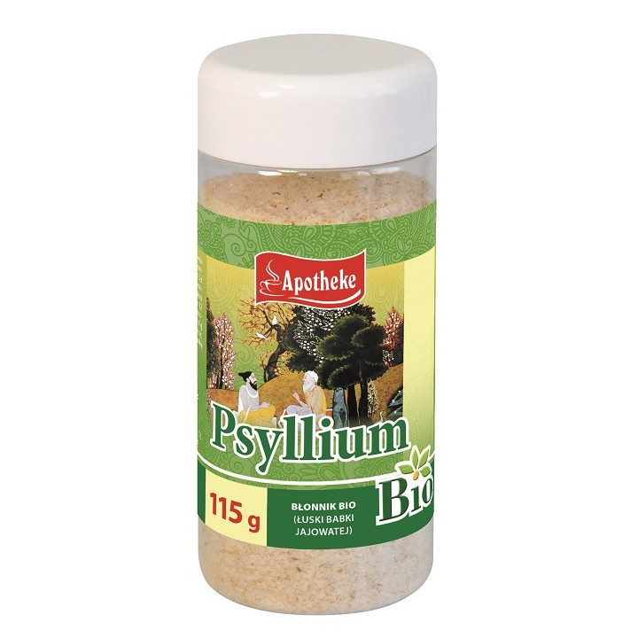 Błonnik Łuski Babki Jajowatej BIO 115 g - Apotheke - Ekochatka