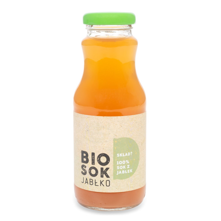 Sok Jabłkowy NFC BIO 250 ml - Owocowe Smaki - Ekochatka