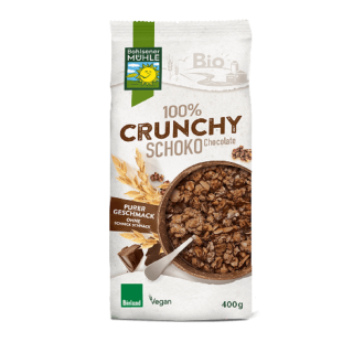 Crunchy Czekoladowe BIO 400 g - Bohlsener Muehle - Ekochatka