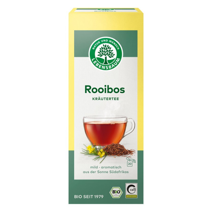 Herbatka Rooibos w Saszetkach BIO 30 g - Lebensbaum - Ekochatka