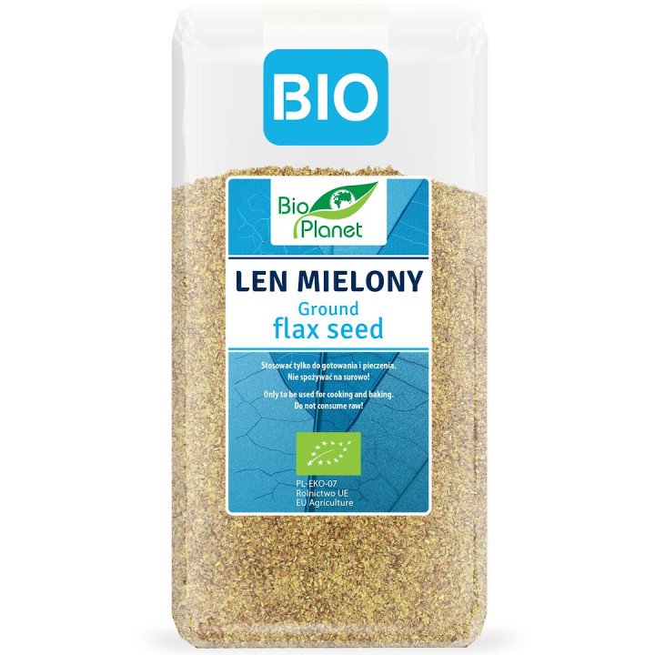 Len Mielony BIO 250 g - Bio Planet - Ekochatka