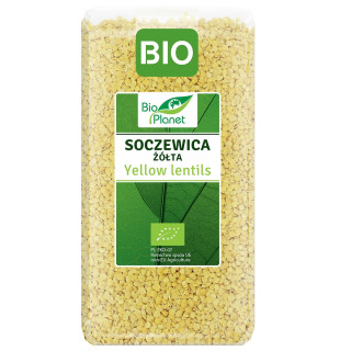 Soczewica Żółta BIO 400 g - Bio Planet - Ekochatka