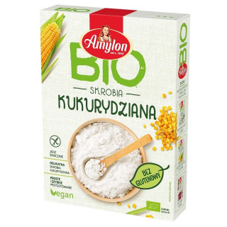 Skrobia Kukurydziana Bezglutenowa BIO 200 g - Amylon - Ekochatka