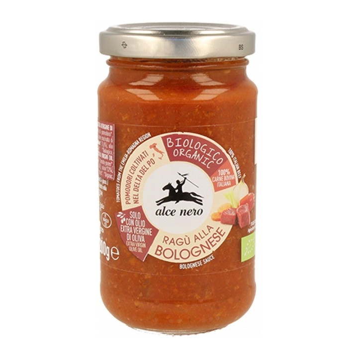 Sos Pomidorowy z Wołowiną BIO 200 g - Alce Nero - Ekochatka