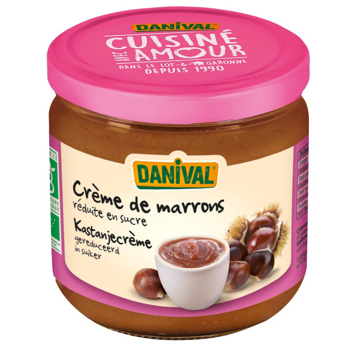 Krem z Kasztanów Jadalnych BIO 380 g - Danival - Ekochatka